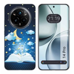 Funda Silicona para Realme 14 Pro 5G diseño Libro Cuentos Dibujos