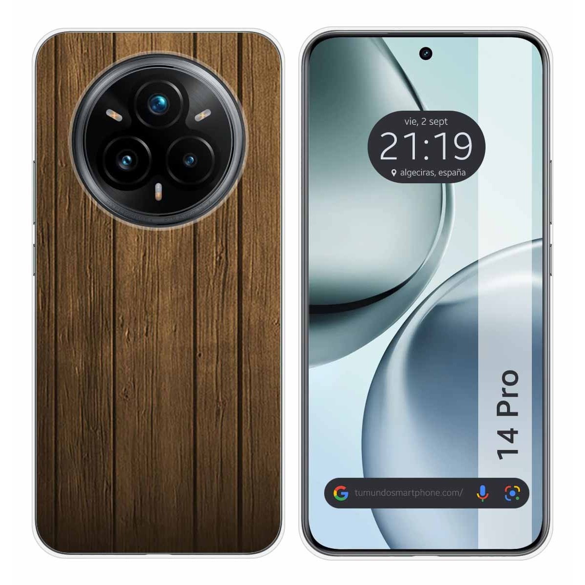 Funda Silicona para Realme 14 Pro 5G diseño Madera Dibujos