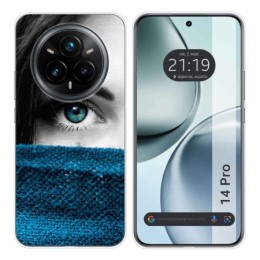 Funda Silicona para Realme 14 Pro 5G diseño Ojo Dibujos