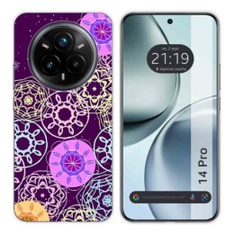 Funda Silicona para Realme 14 Pro 5G diseño Radial Dibujos