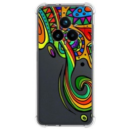 Funda Silicona Antigolpes para Realme 14 Pro 5G diseño Colores Dibujos