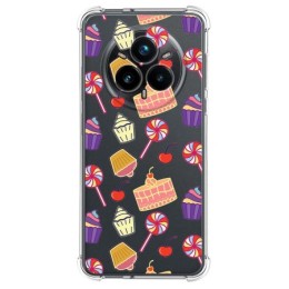 Funda Silicona Antigolpes para Realme 14 Pro 5G diseño Dulces 01 Dibujos