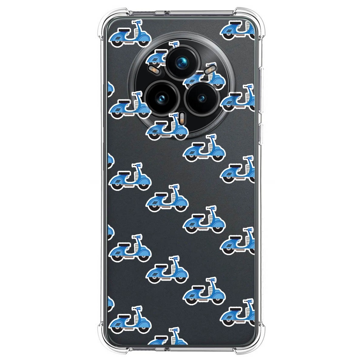 Funda Silicona Antigolpes para Realme 14 Pro 5G diseño Scooter Dibujos