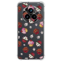 Funda Silicona Antigolpes para Realme 14 Pro 5G diseño Muffins Dibujos