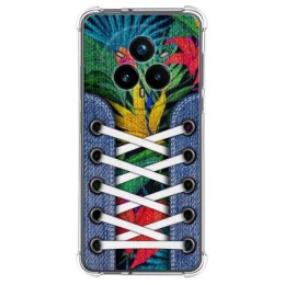 Funda Silicona Antigolpes para Realme 14 Pro 5G diseño Zapatillas 12 Dibujos