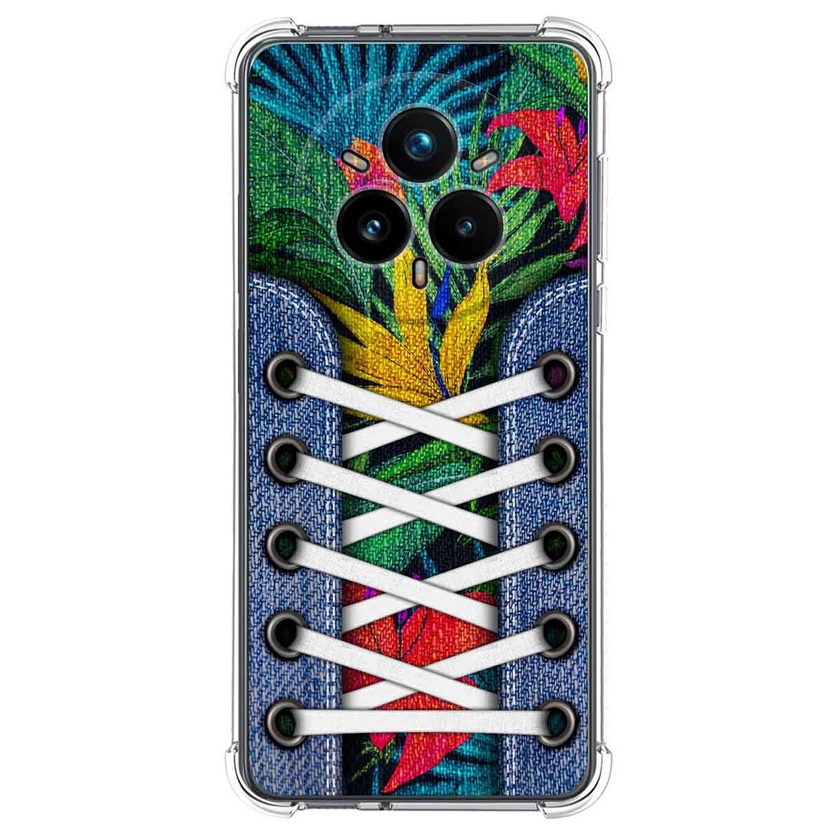 Funda Silicona Antigolpes para Realme 14 Pro 5G diseño Zapatillas 12 Dibujos