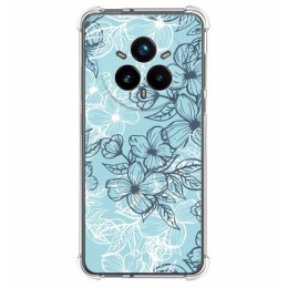 Funda Silicona Antigolpes para Realme 14 Pro 5G diseño Flores 03 Dibujos