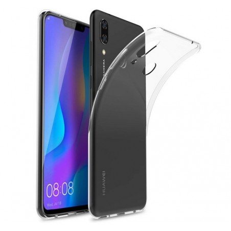 Funda Gel Tpu Fina Ultra-Thin 0,5mm Transparente para Huawei P Smart Plus