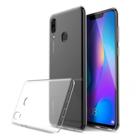 Funda Gel Tpu Fina Ultra-Thin 0,5mm Transparente para Huawei P Smart Plus
