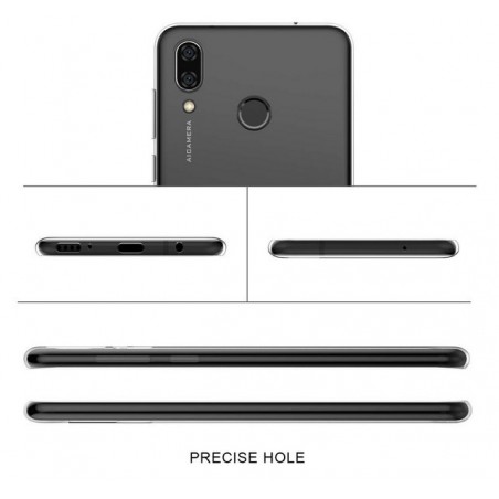 Funda Gel Tpu Fina Ultra-Thin 0,5mm Transparente para Huawei P Smart Plus