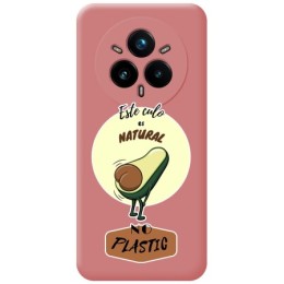 Funda Silicona Líquida Rosa para Realme 14 Pro 5G diseño Culo Natural Dibujos