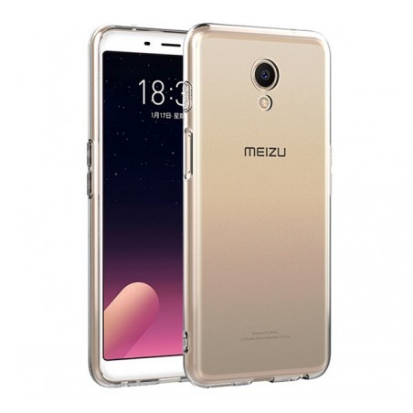 Funda Gel Tpu Fina Ultra-Thin 0,5mm Transparente para Meizu M6S