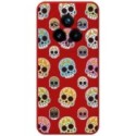 Funda Silicona Líquida Roja para Realme 14 Pro 5G diseño Catrina Dibujos
