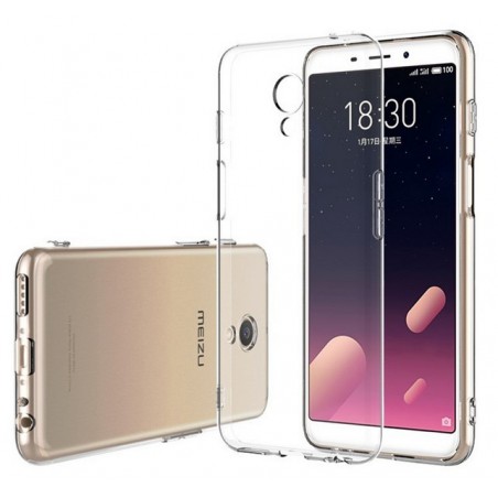 Funda Gel Tpu Fina Ultra-Thin 0,5mm Transparente para Meizu M6S