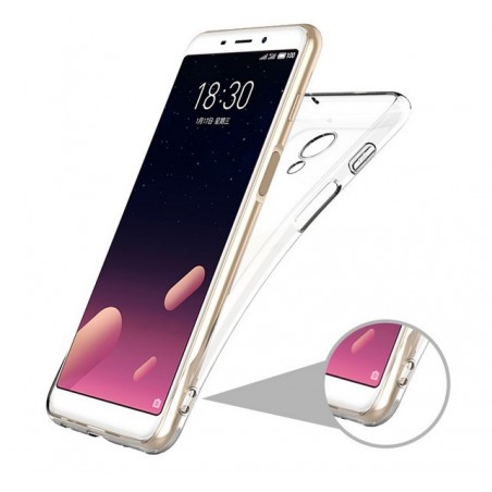Funda Gel Tpu Fina Ultra-Thin 0,5mm Transparente para Meizu M6S