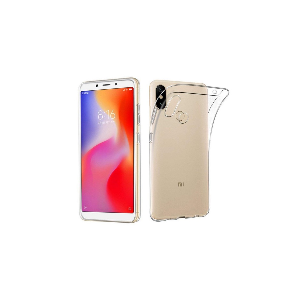 Funda Gel Tpu Fina Ultra-Thin 0,5mm Transparente para Xiaomi Mi Max 3