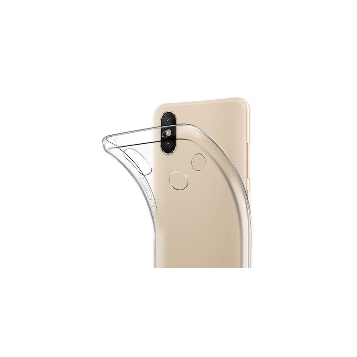 Funda Gel Tpu Fina Ultra-Thin 0,5mm Transparente para Xiaomi Mi Max 3