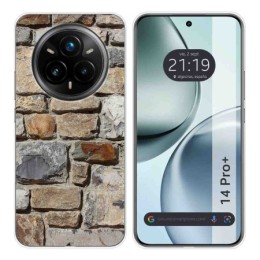 Funda Silicona para Realme 14 Pro+ Plus 5G diseño Ladrillo 03 Dibujos