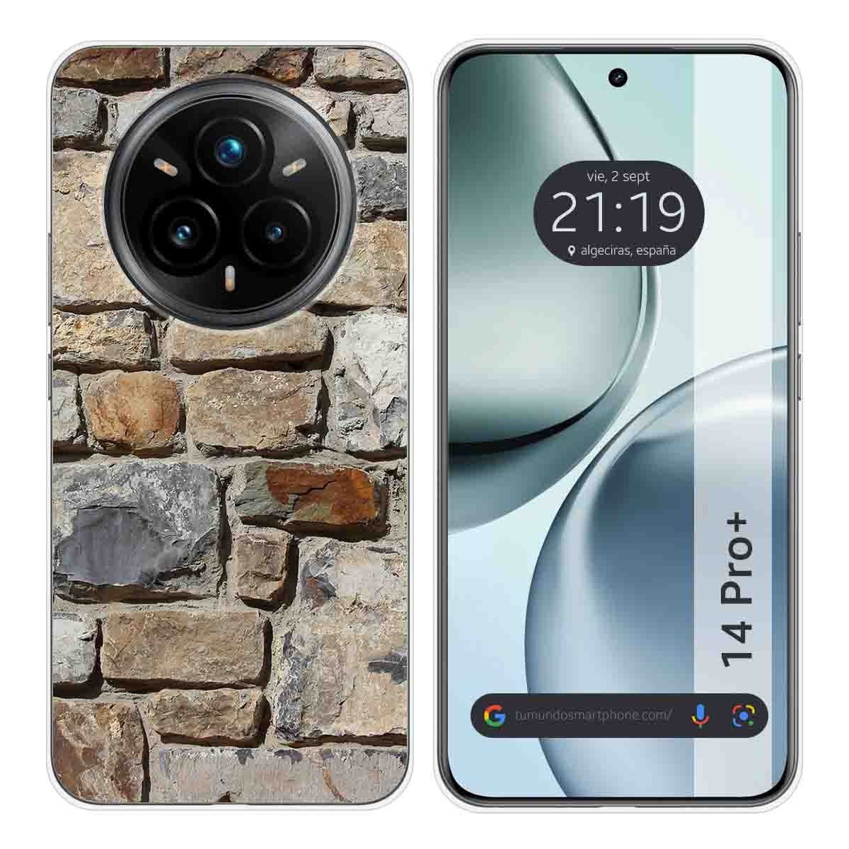 Funda Silicona para Realme 14 Pro+ Plus 5G diseño Ladrillo 03 Dibujos