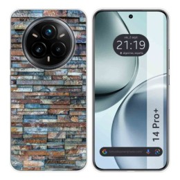 Funda Silicona para Realme 14 Pro+ Plus 5G diseño Ladrillo 05 Dibujos