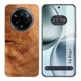 Funda Silicona para Realme 14 Pro+ Plus 5G diseño Madera 04 Dibujos