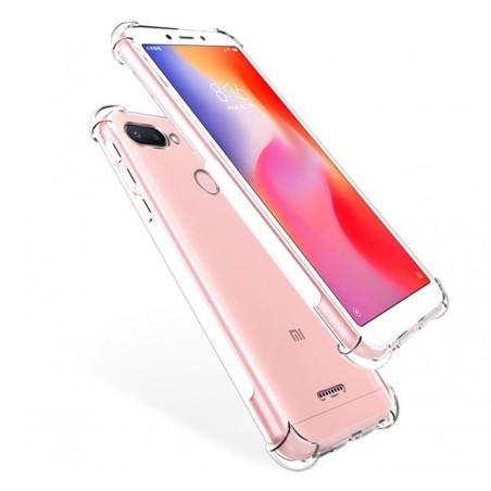 Funda Gel Tpu Anti-Shock Transparente para Xiaomi Redmi 6