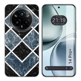 Funda Silicona para Realme 14 Pro+ Plus 5G diseño Mármol 06 Dibujos