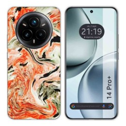 Funda Silicona para Realme 14 Pro+ Plus 5G diseño Mármol 12 Dibujos