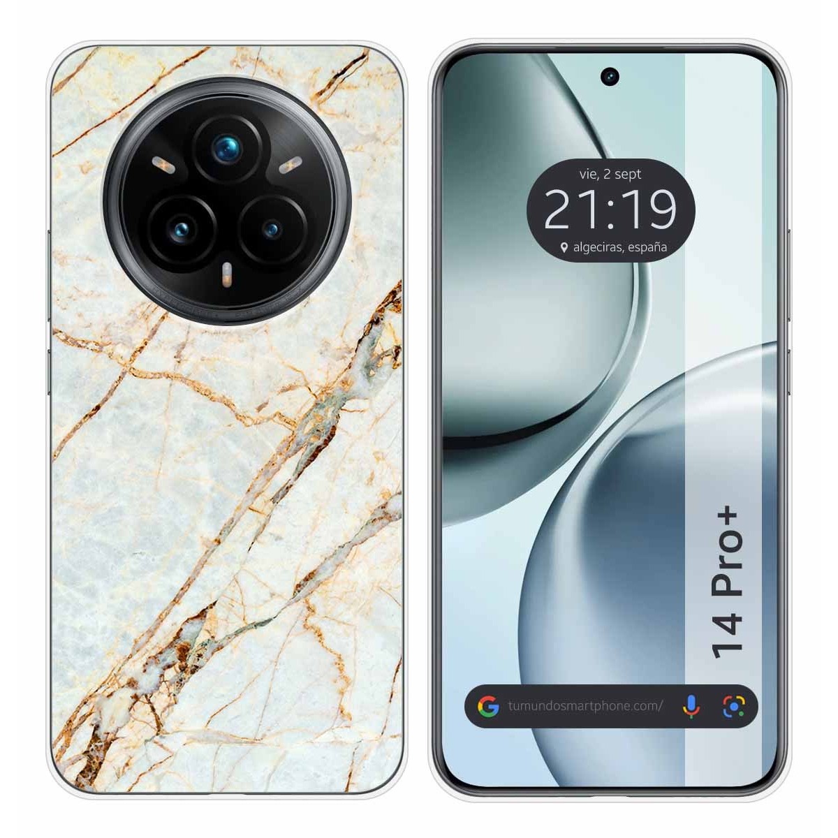 Funda Silicona para Realme 14 Pro+ Plus 5G diseño Mármol 13 Dibujos