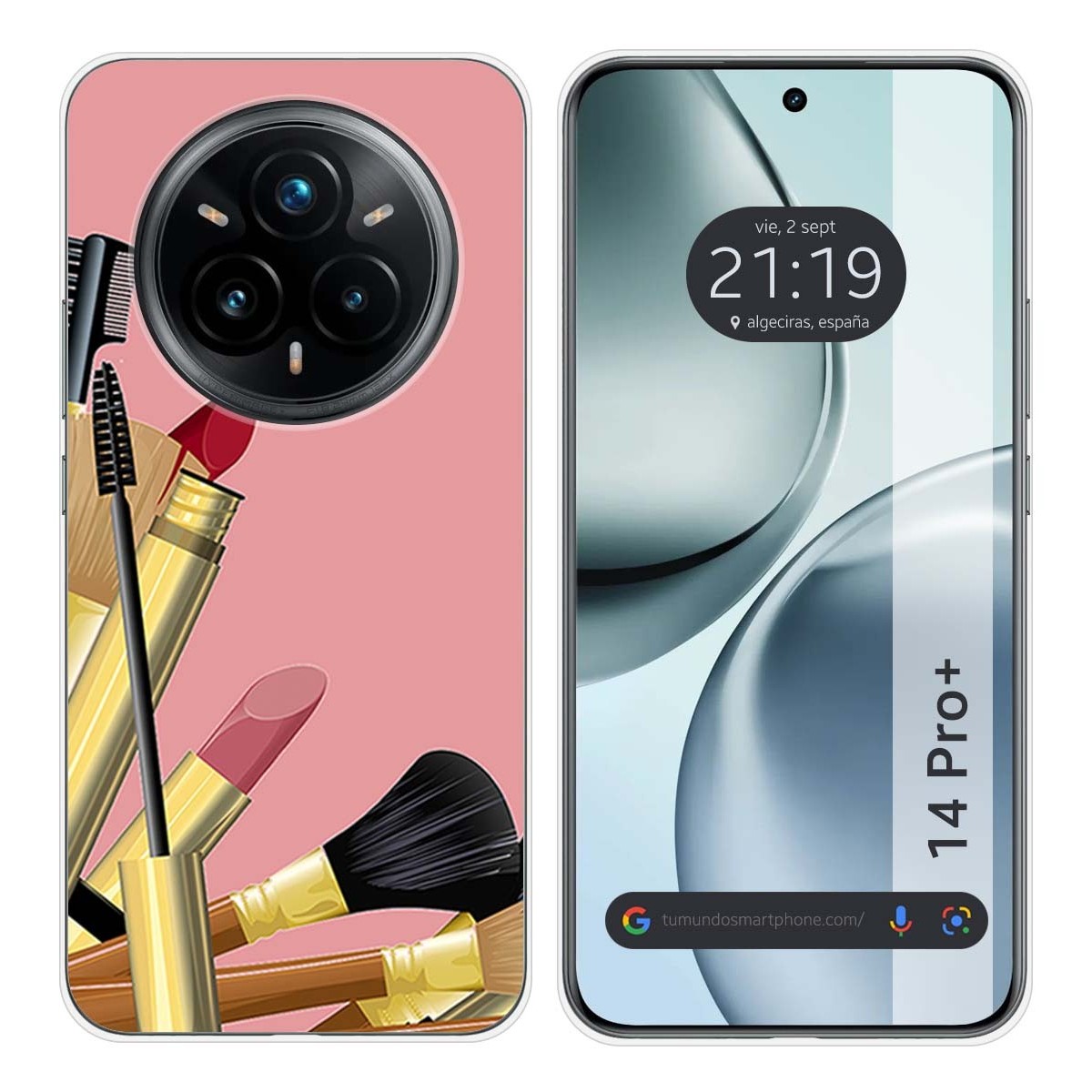 Funda Silicona para Realme 14 Pro+ Plus 5G diseño Brochas Dibujos