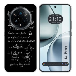 Funda Silicona para Realme 14 Pro+ Plus 5G diseño Formulas Dibujos