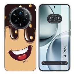 Funda Silicona para Realme 14 Pro+ Plus 5G diseño Helado Chocolate Dibujos