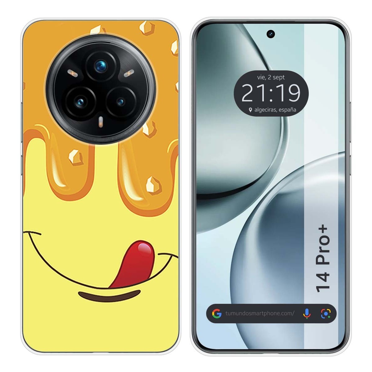 Funda Silicona para Realme 14 Pro+ Plus 5G diseño Helado Vainilla Dibujos