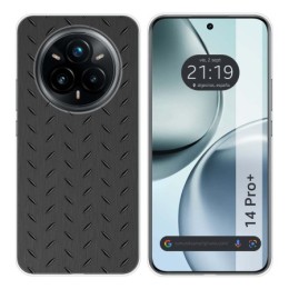 Funda Silicona para Realme 14 Pro+ Plus 5G diseño Metal Dibujos