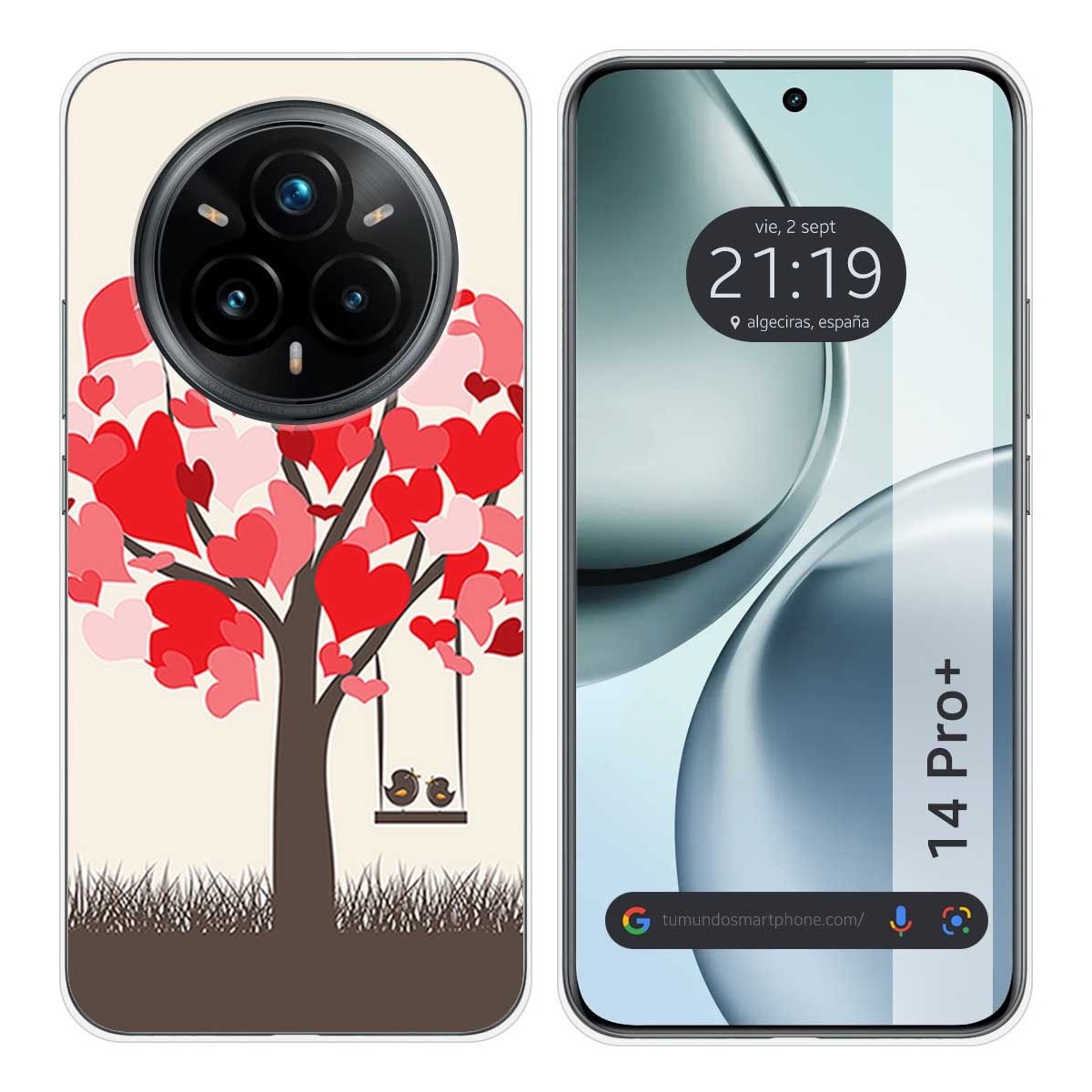 Funda Silicona para Realme 14 Pro+ Plus 5G diseño Pajaritos Dibujos