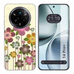 Funda Silicona para Realme 14 Pro+ Plus 5G diseño Primavera En Flor Dibujos