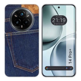 Funda Silicona para Realme 14 Pro+ Plus 5G diseño Vaquero Dibujos