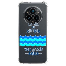 Funda Silicona Antigolpes para Realme 14 Pro+ Plus 5G diseño Agua Dibujos