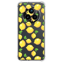 Funda Silicona Antigolpes para Realme 14 Pro+ Plus 5G diseño Limones Dibujos