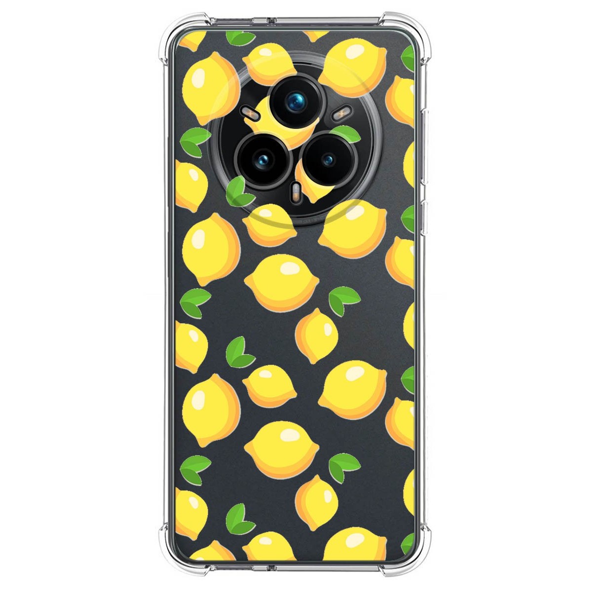 Funda Silicona Antigolpes para Realme 14 Pro+ Plus 5G diseño Limones Dibujos