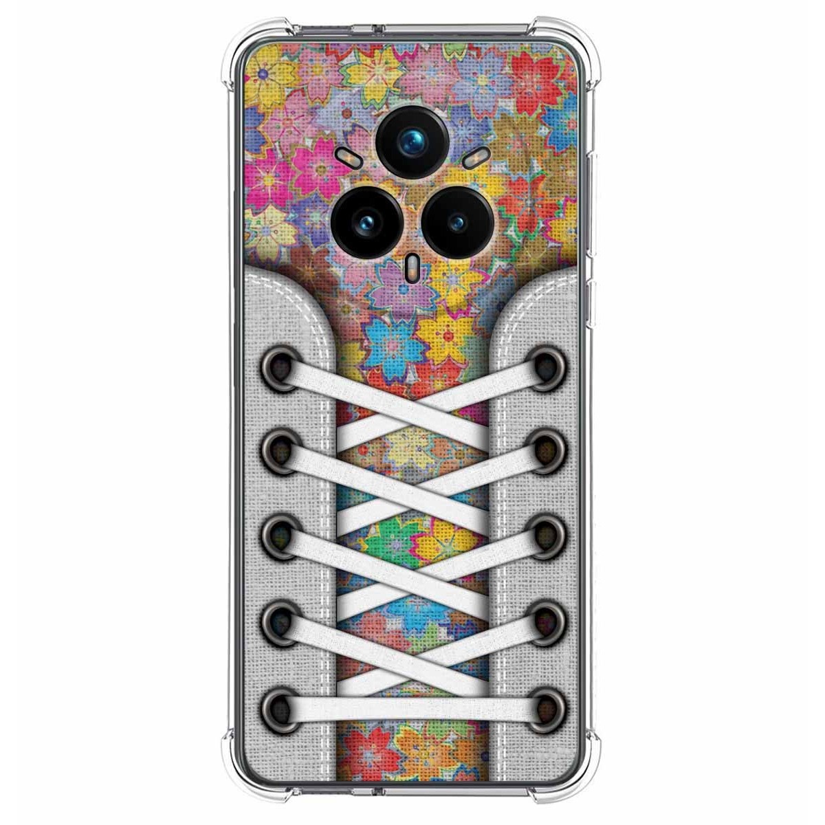 Funda Silicona Antigolpes para Realme 14 Pro+ Plus 5G diseño Zapatillas 05 Dibujos