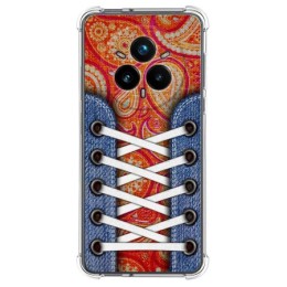 Funda Silicona Antigolpes para Realme 14 Pro+ Plus 5G diseño Zapatillas 10 Dibujos