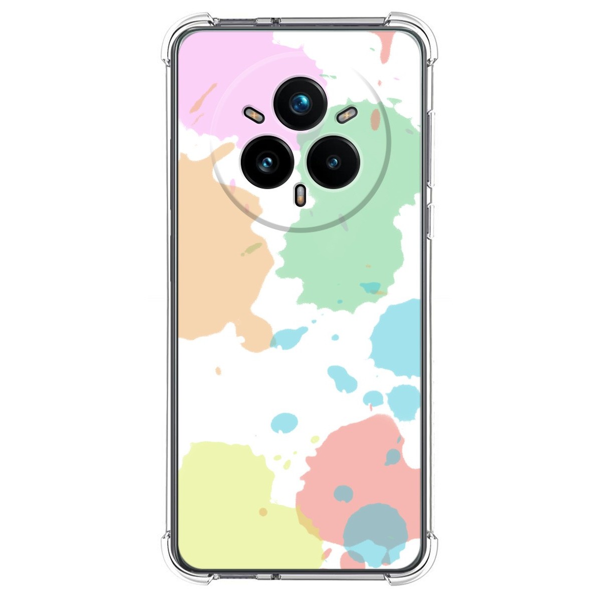 Funda Silicona Antigolpes para Realme 14 Pro+ Plus 5G diseño Acuarela 05 Dibujos