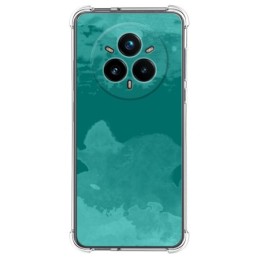 Funda Silicona Antigolpes para Realme 14 Pro+ Plus 5G diseño Acuarela 06 Dibujos