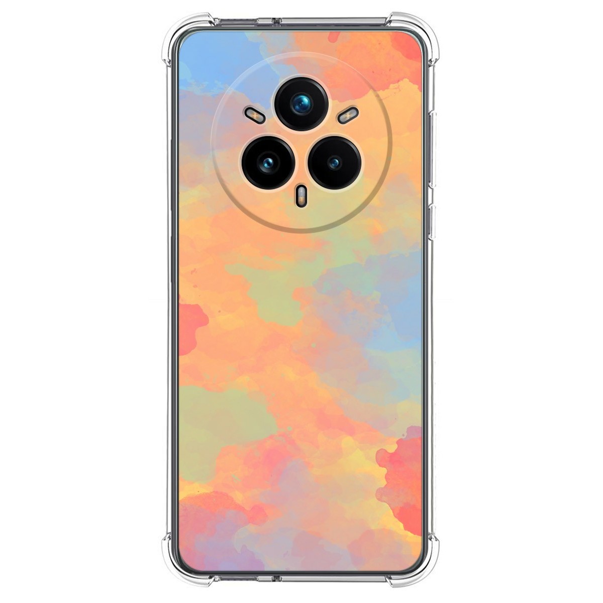 Funda Silicona Antigolpes para Realme 14 Pro+ Plus 5G diseño Acuarela 08 Dibujos