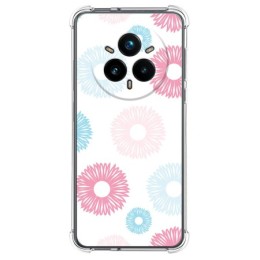 Funda Silicona Antigolpes para Realme 14 Pro+ Plus 5G diseño Flores 06 Dibujos
