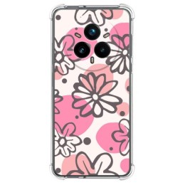 Funda Silicona Antigolpes para Realme 14 Pro+ Plus 5G diseño Flores 09 Dibujos