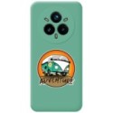 Funda Silicona Líquida Verde para Realme 14 Pro+ Plus 5G diseño Adventure Dibujos