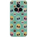 Funda Silicona Líquida Verde para Realme 14 Pro+ Plus 5G diseño Catrina Dibujos