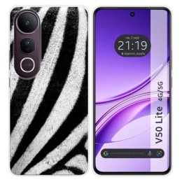 Funda Silicona para Vivo V50 Lite 4G / 5G diseño Animal 02 Dibujos